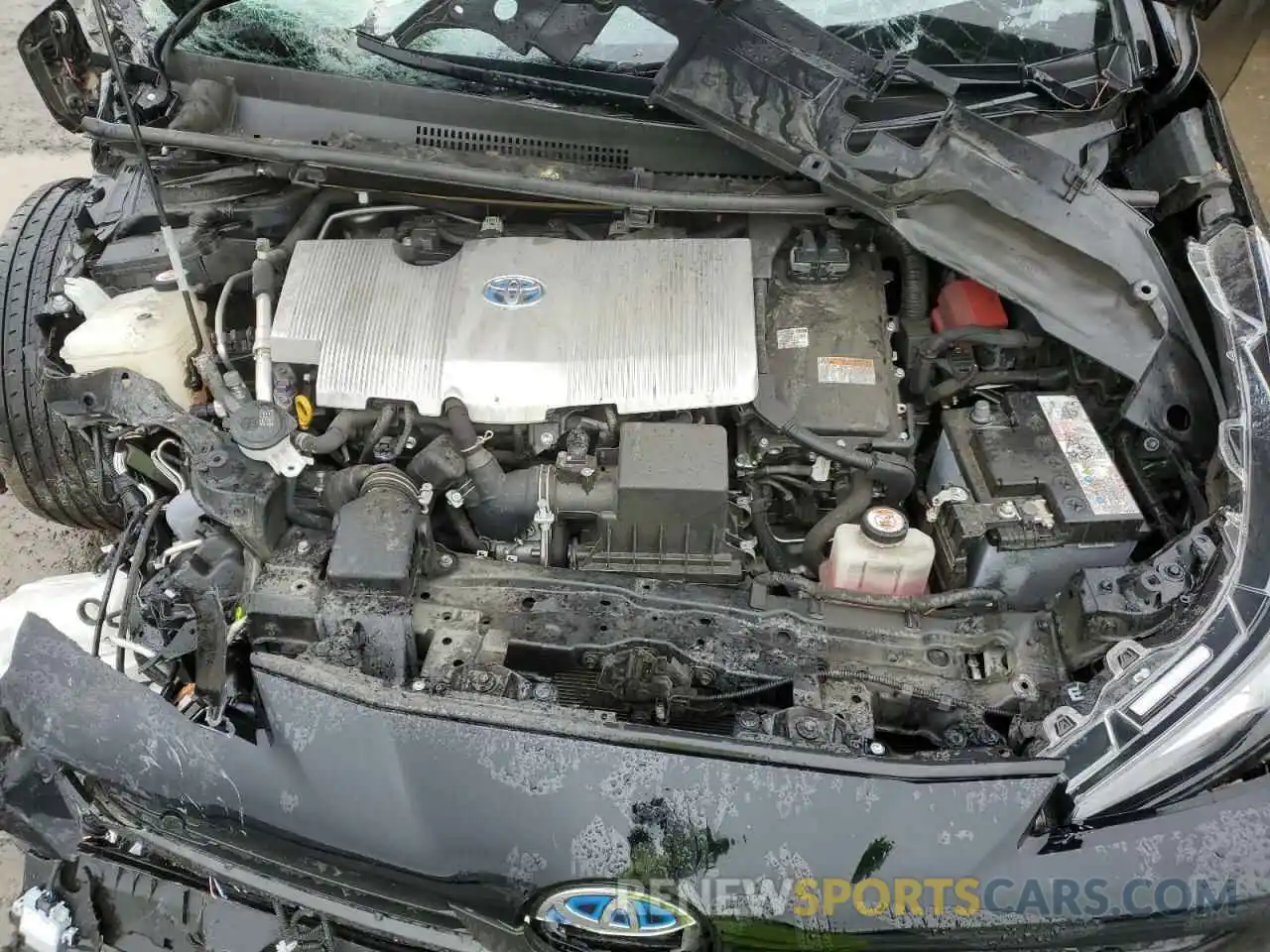 11 Photograph of a damaged car JTDKARFU3K3075314 TOYOTA PRIUS 2019