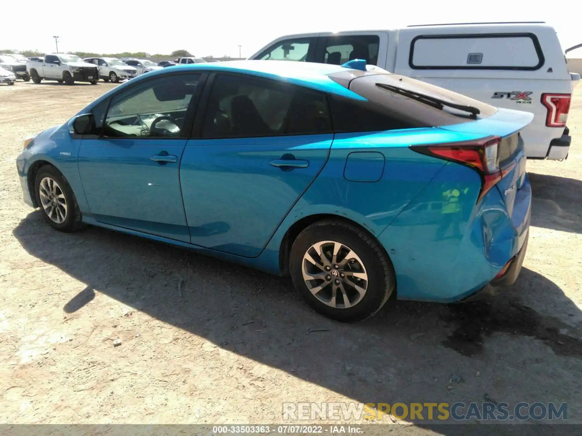 3 Photograph of a damaged car JTDKARFU3K3078178 TOYOTA PRIUS 2019