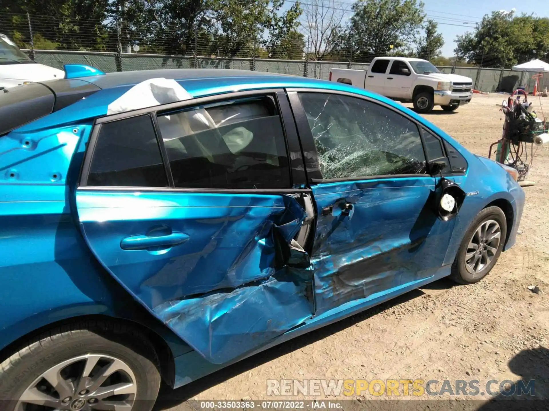 6 Photograph of a damaged car JTDKARFU3K3078178 TOYOTA PRIUS 2019