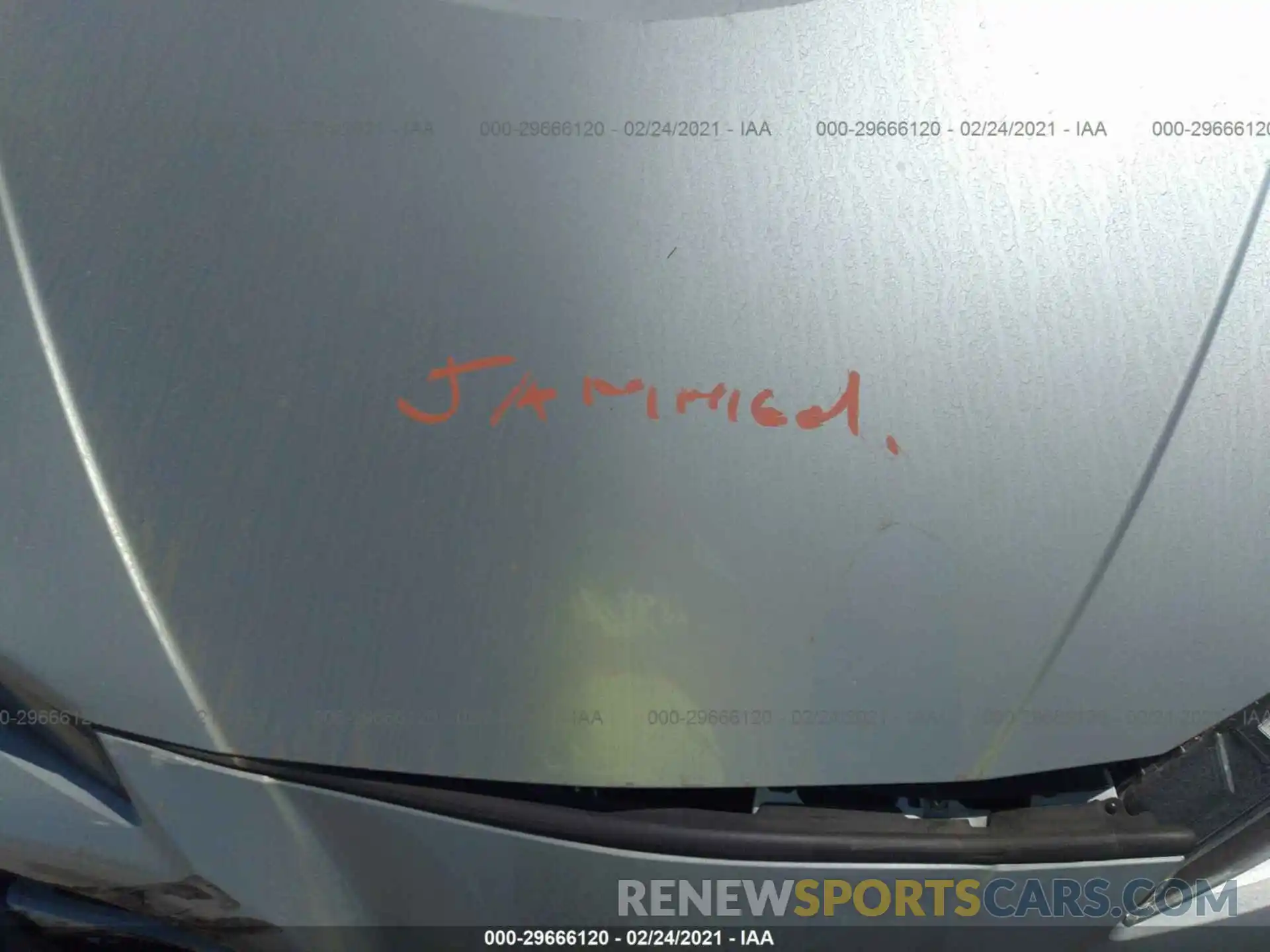 10 Photograph of a damaged car JTDKARFU3K3078343 TOYOTA PRIUS 2019