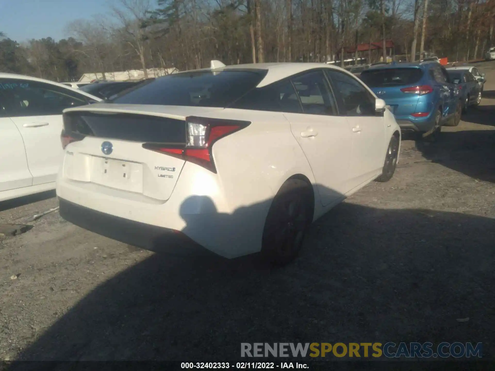 4 Photograph of a damaged car JTDKARFU3K3078830 TOYOTA PRIUS 2019