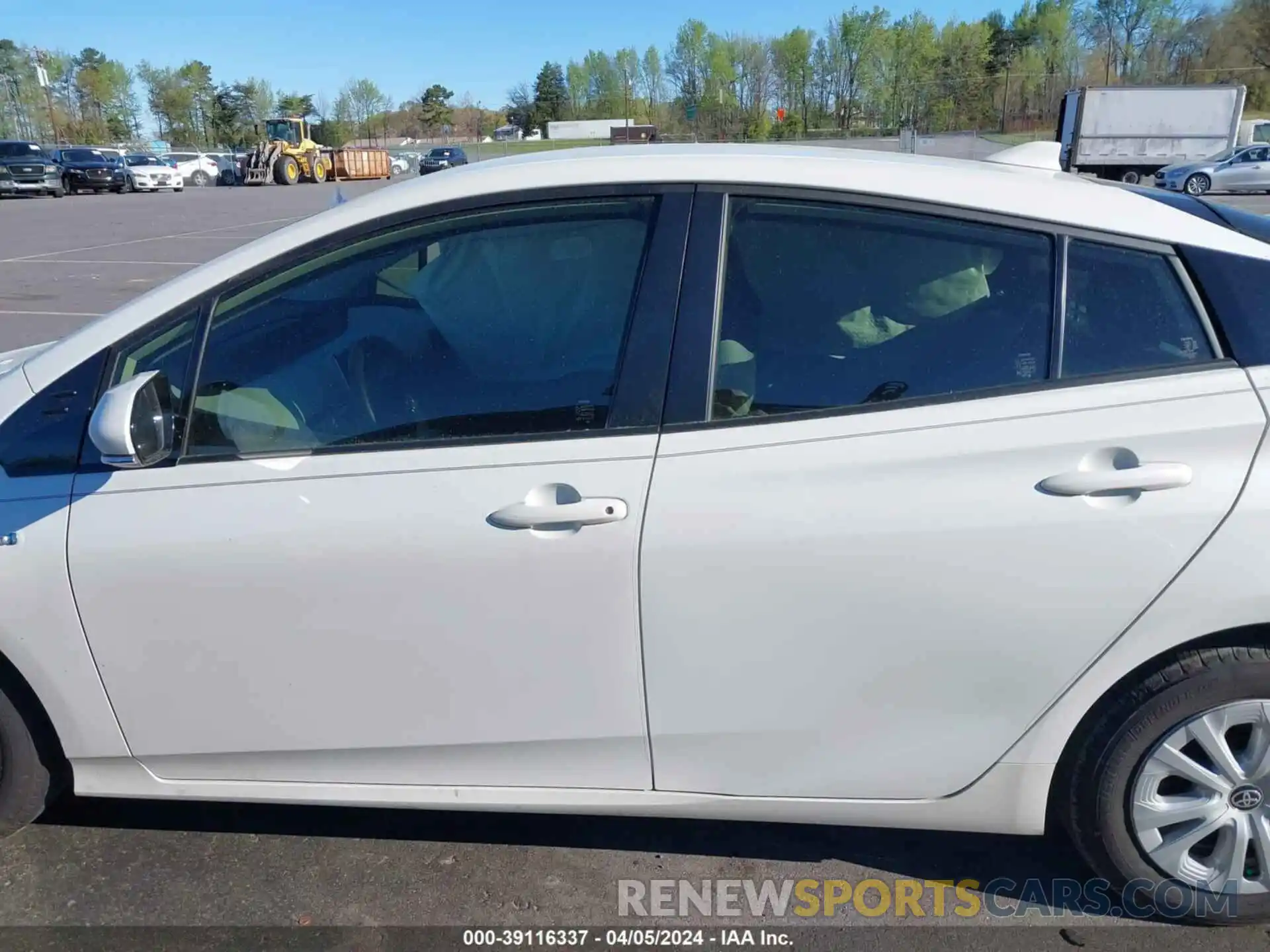 13 Photograph of a damaged car JTDKARFU3K3081985 TOYOTA PRIUS 2019