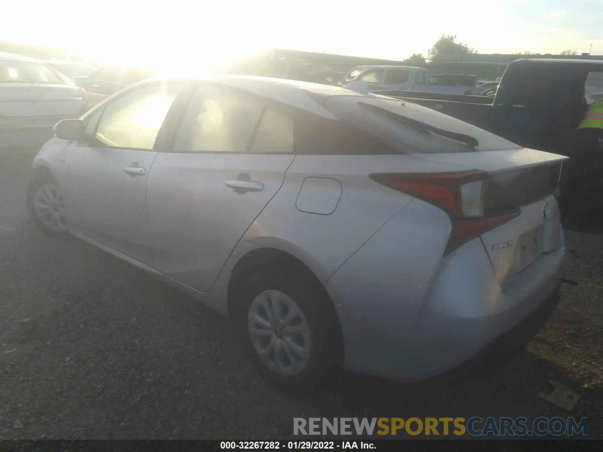 3 Photograph of a damaged car JTDKARFU3K3082389 TOYOTA PRIUS 2019