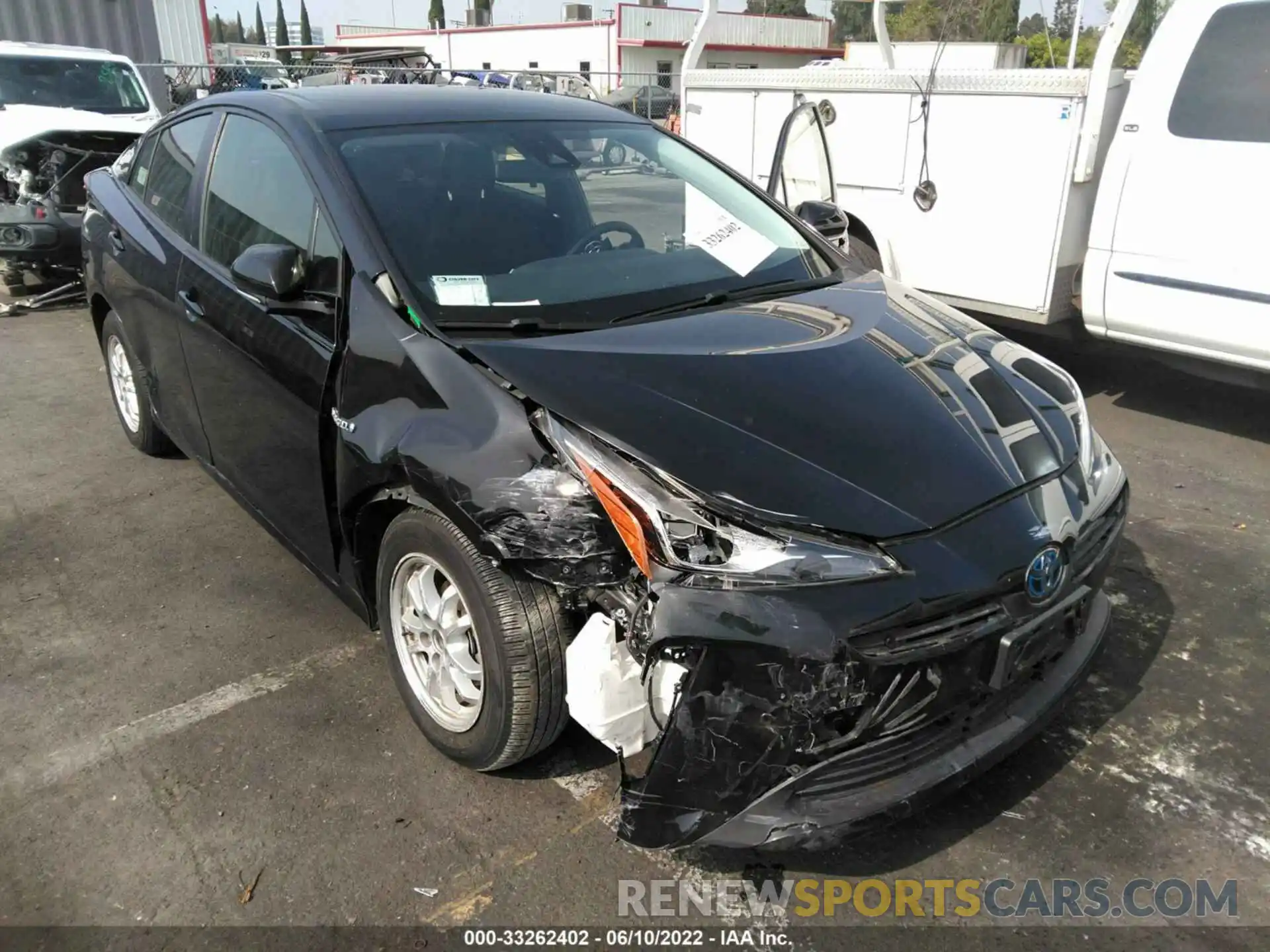 6 Photograph of a damaged car JTDKARFU3K3084739 TOYOTA PRIUS 2019