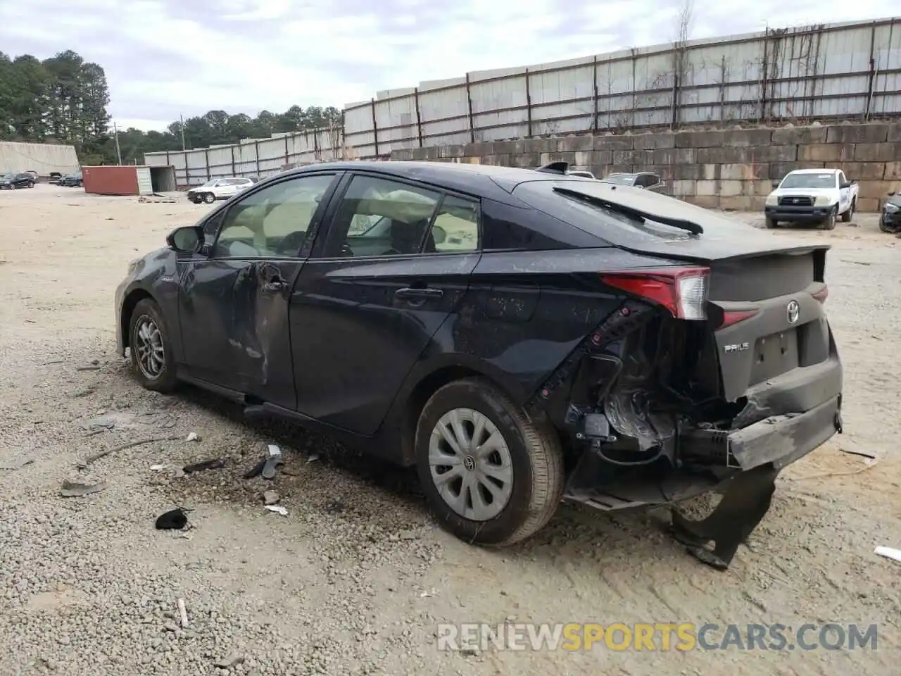 9 Photograph of a damaged car JTDKARFU3K3084952 TOYOTA PRIUS 2019