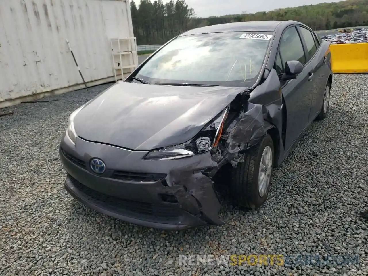 9 Photograph of a damaged car JTDKARFU3K3086233 TOYOTA PRIUS 2019