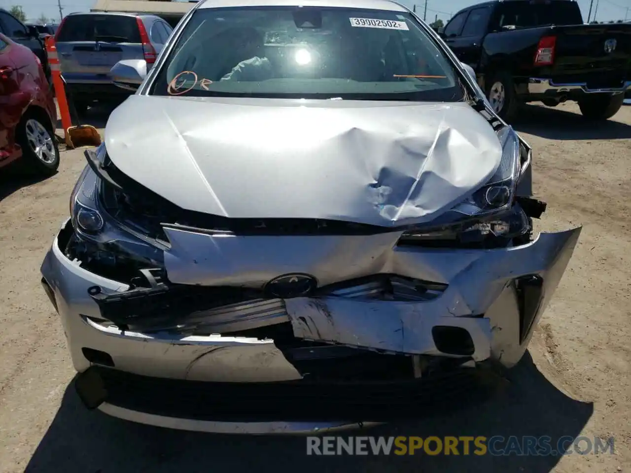 9 Photograph of a damaged car JTDKARFU3K3086250 TOYOTA PRIUS 2019