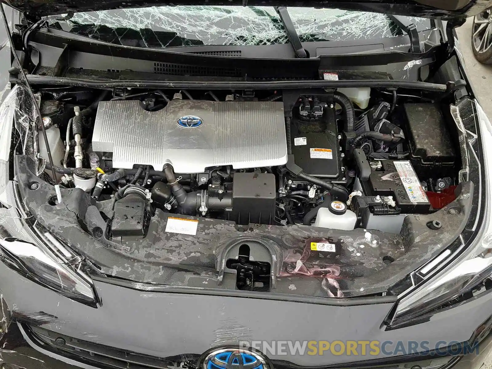 7 Photograph of a damaged car JTDKARFU3K3089391 TOYOTA PRIUS 2019