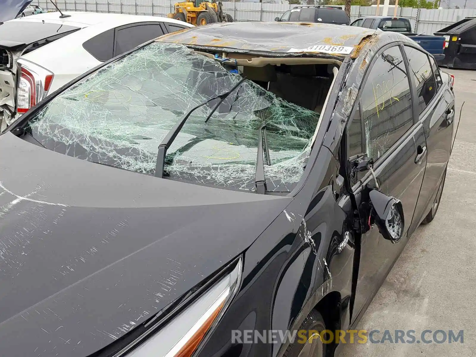 9 Photograph of a damaged car JTDKARFU3K3089391 TOYOTA PRIUS 2019