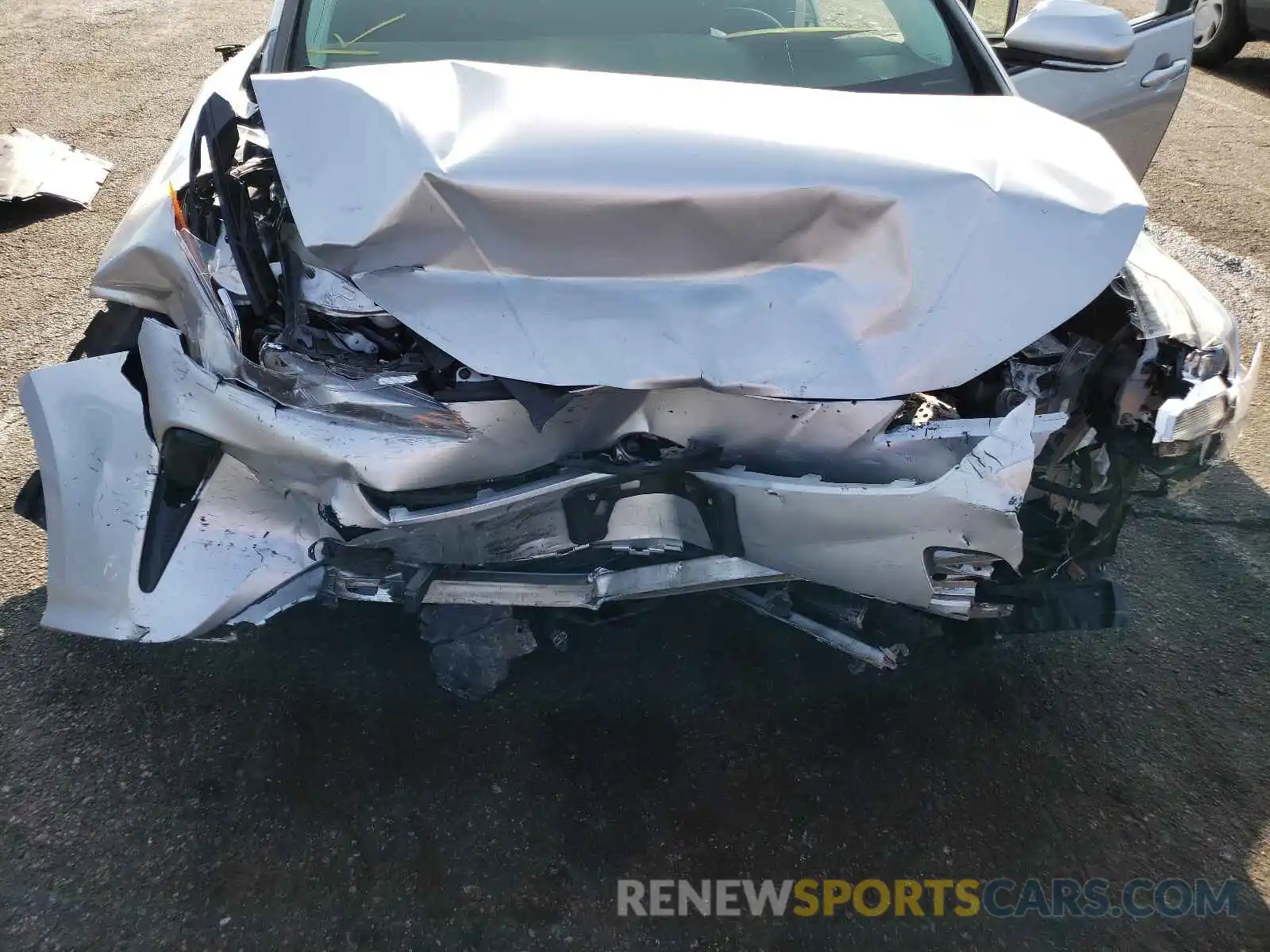 7 Photograph of a damaged car JTDKARFU3K3090993 TOYOTA PRIUS 2019