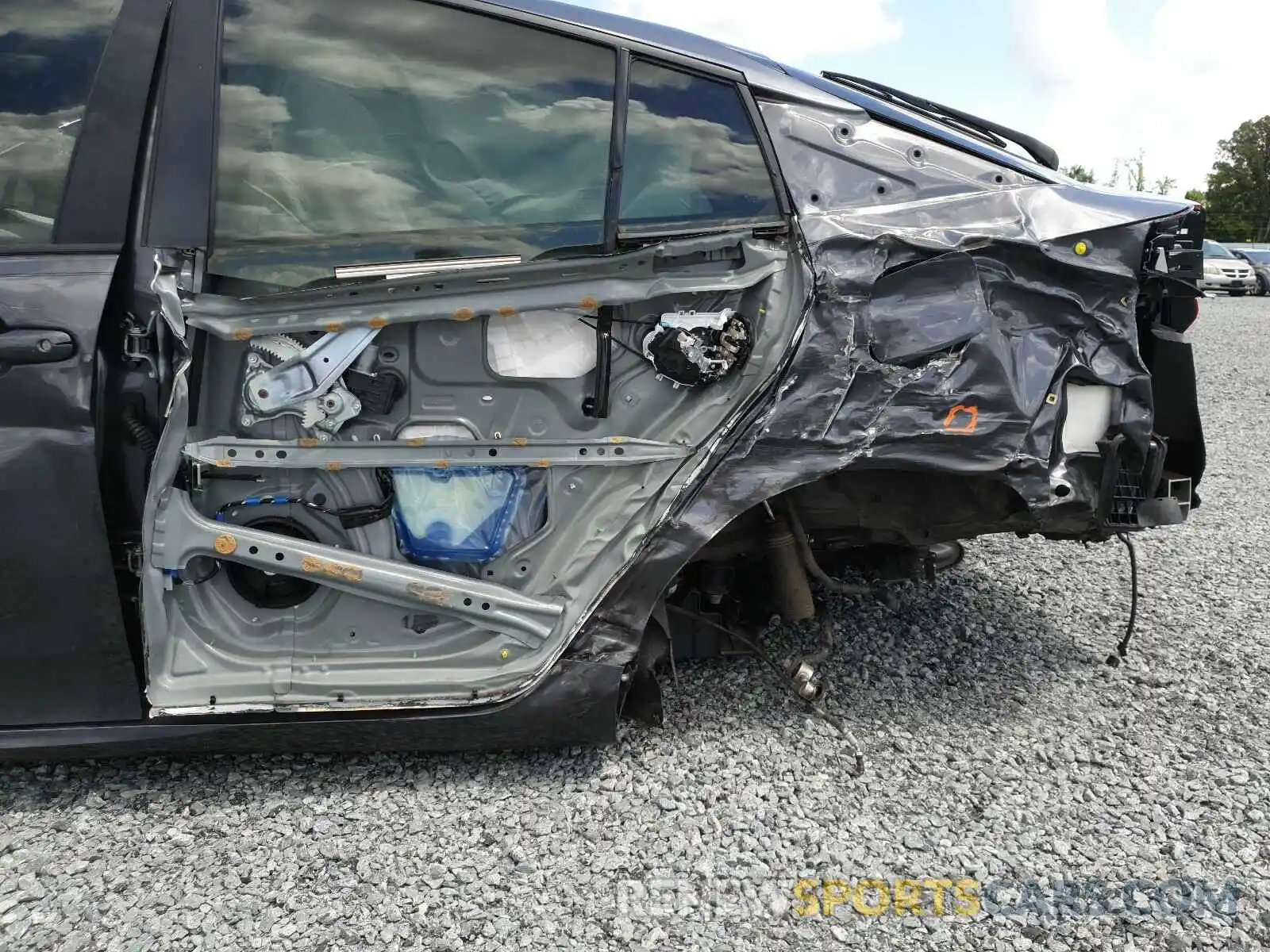 9 Photograph of a damaged car JTDKARFU4K3071319 TOYOTA PRIUS 2019