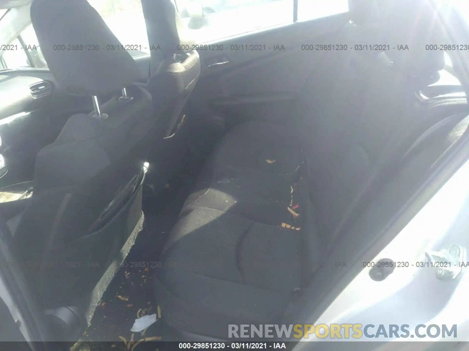 8 Photograph of a damaged car JTDKARFU4K3079436 TOYOTA PRIUS 2019