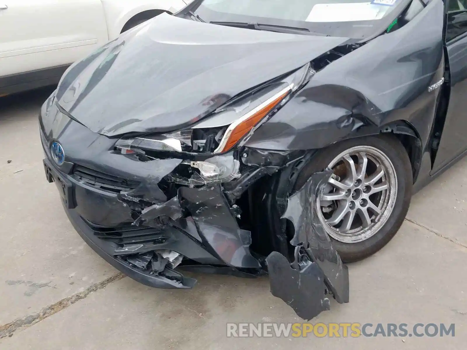 9 Photograph of a damaged car JTDKARFU4K3080182 TOYOTA PRIUS 2019