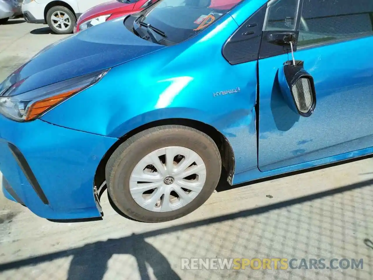 9 Photograph of a damaged car JTDKARFU4K3086984 TOYOTA PRIUS 2019