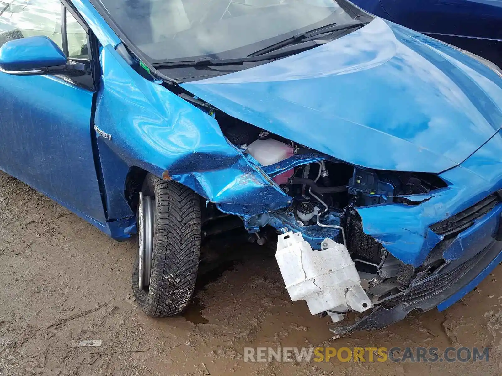9 Фотография поврежденного автомобиля JTDKARFU4K3091781 TOYOTA PRIUS 2019