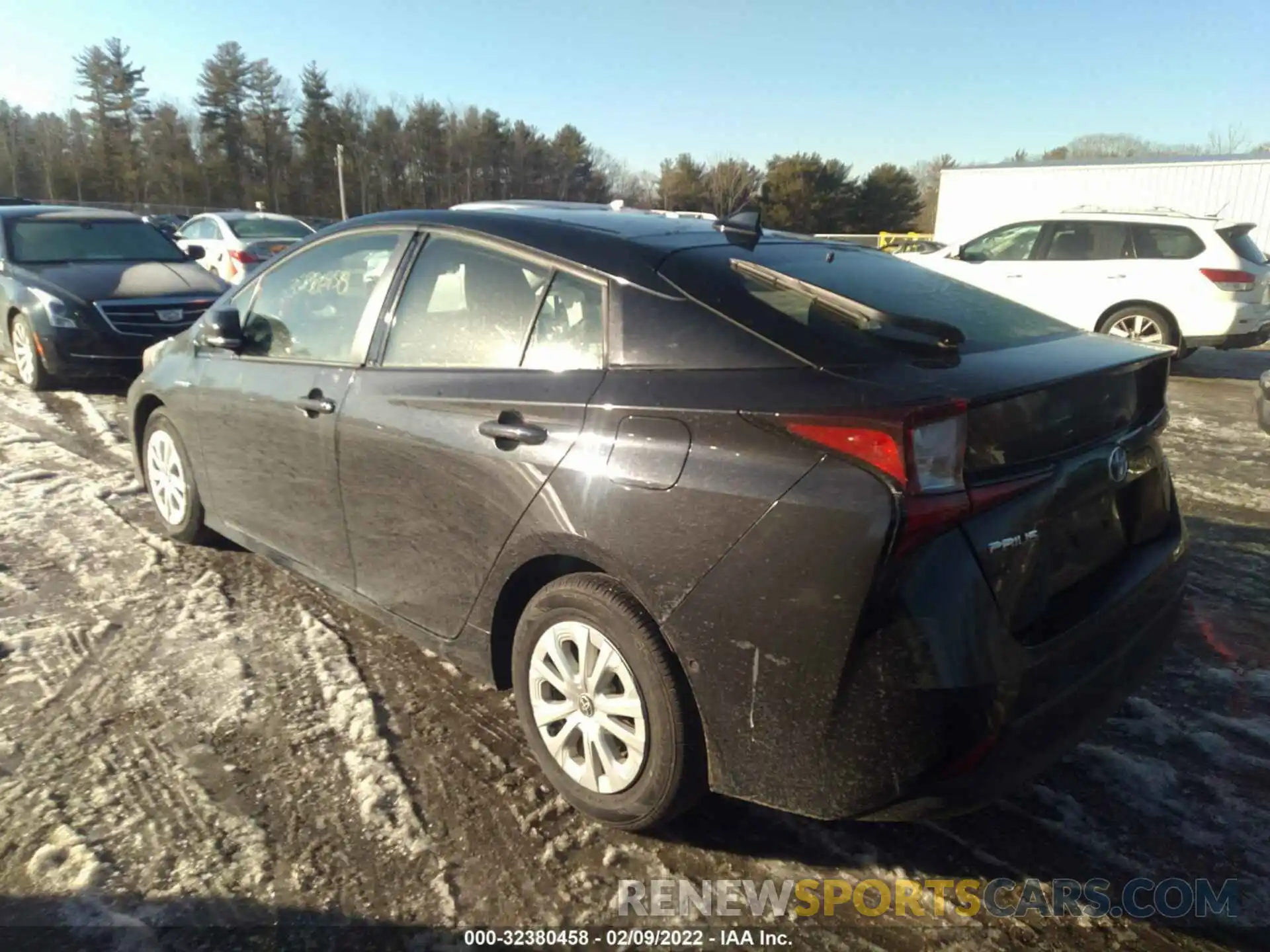 3 Photograph of a damaged car JTDKARFU4K3099590 TOYOTA PRIUS 2019