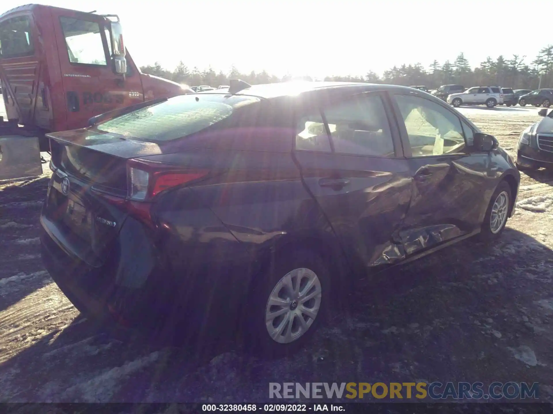 4 Photograph of a damaged car JTDKARFU4K3099590 TOYOTA PRIUS 2019