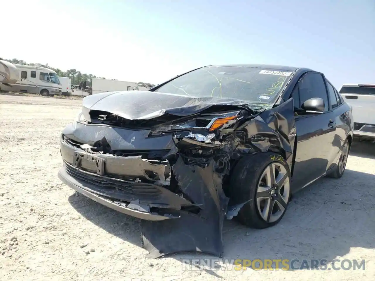 9 Фотография поврежденного автомобиля JTDKARFU5K3069188 TOYOTA PRIUS 2019