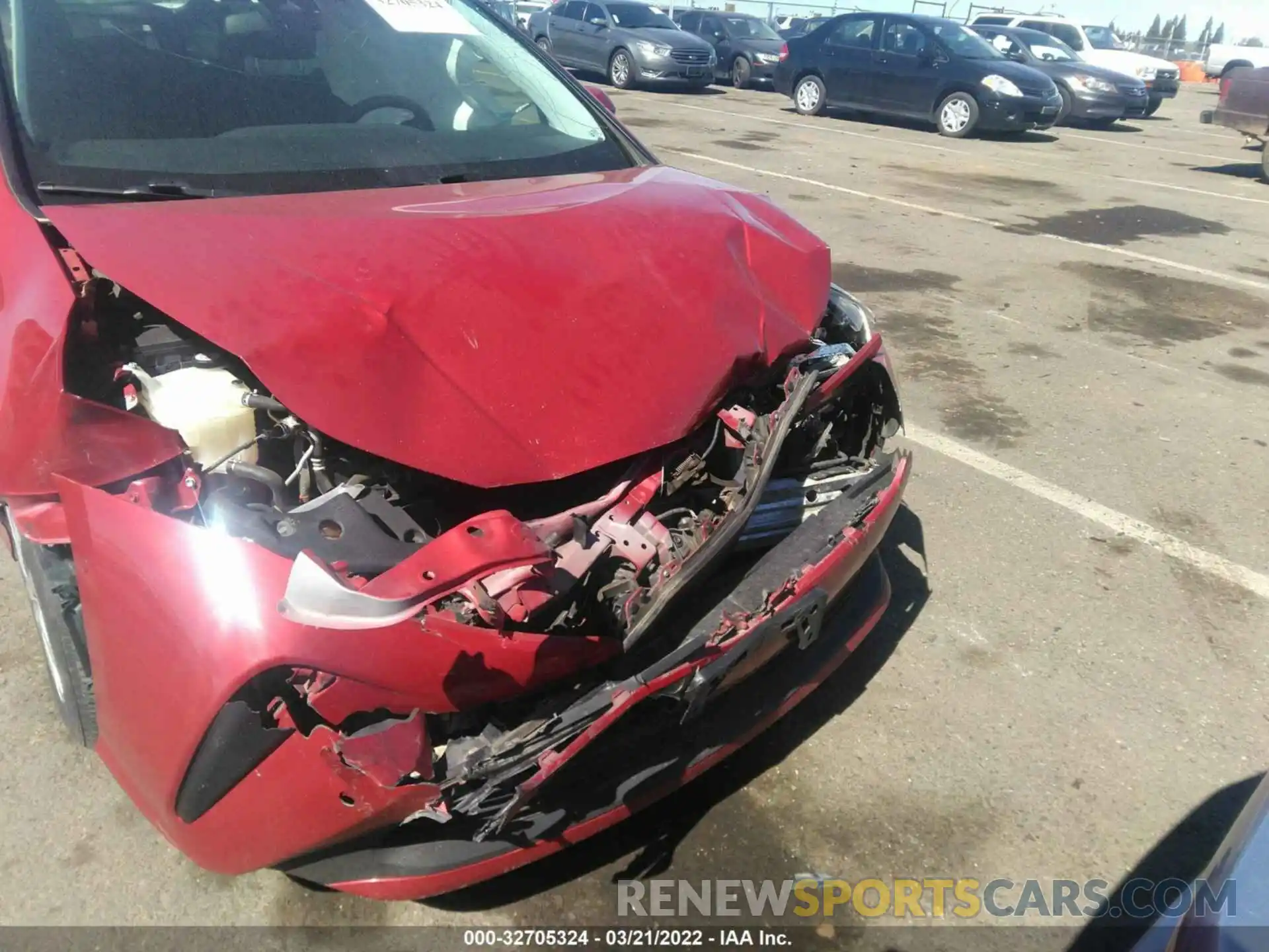 6 Photograph of a damaged car JTDKARFU5K3069630 TOYOTA PRIUS 2019