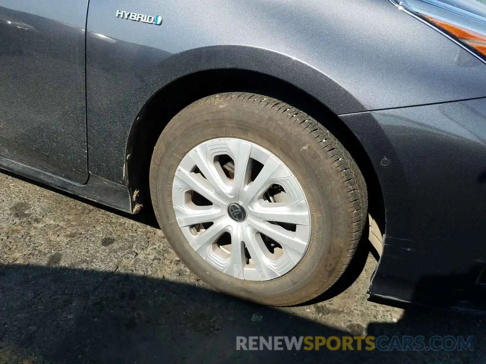 9 Photograph of a damaged car JTDKARFU5K3070003 TOYOTA PRIUS 2019