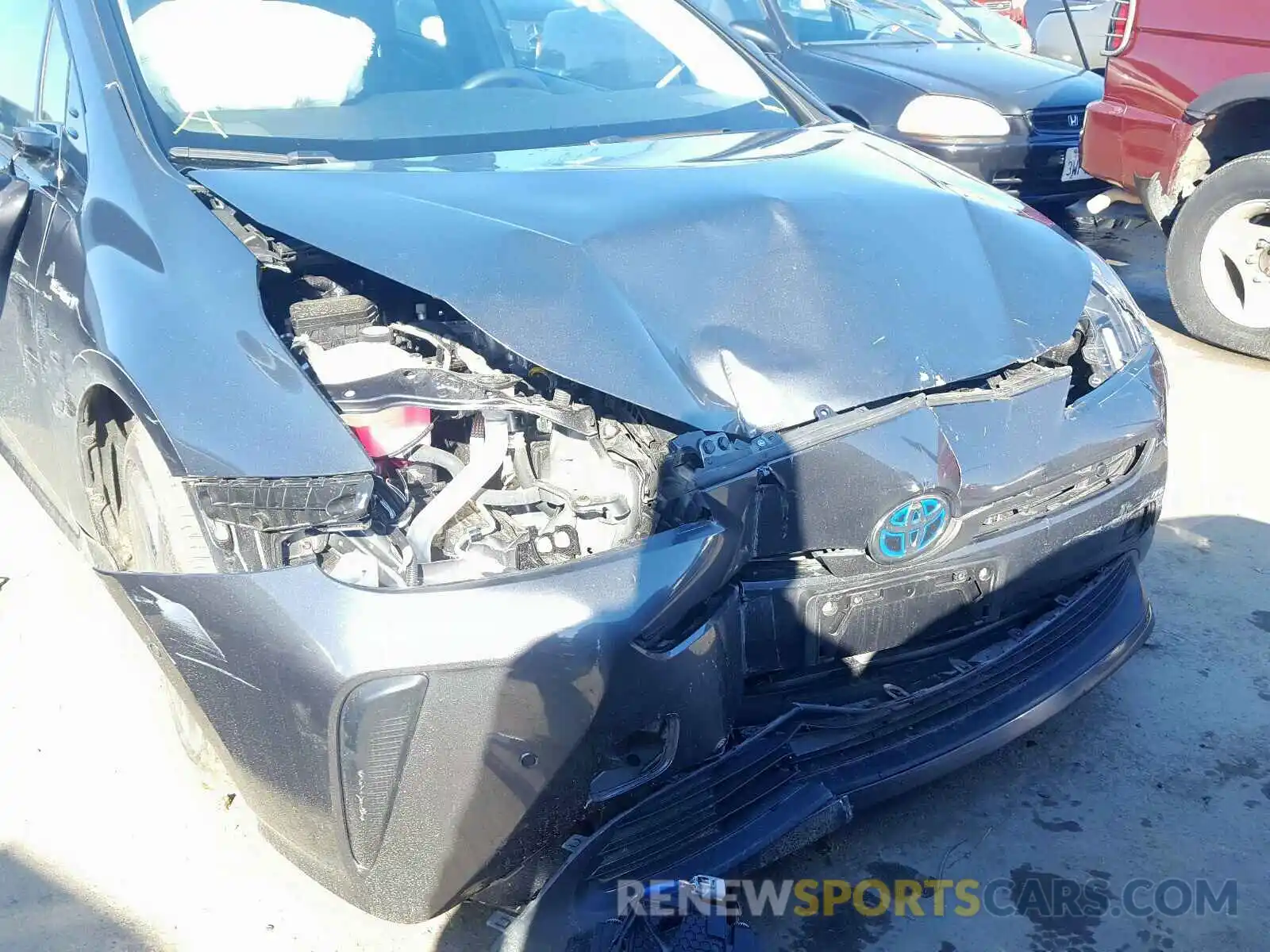 9 Photograph of a damaged car JTDKARFU5K3070423 TOYOTA PRIUS 2019