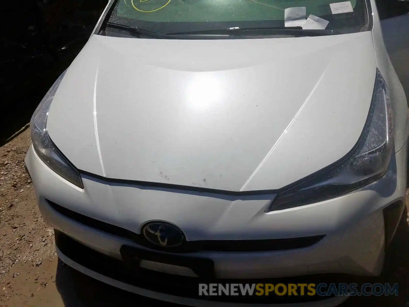 7 Photograph of a damaged car JTDKARFU5K3072043 TOYOTA PRIUS 2019