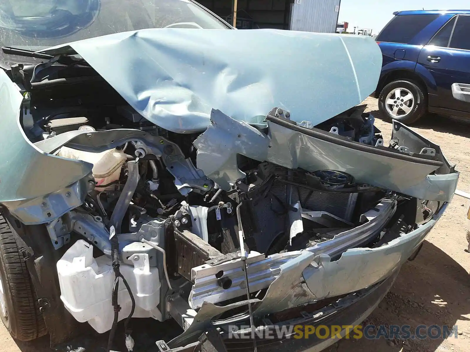 9 Photograph of a damaged car JTDKARFU5K3075329 TOYOTA PRIUS 2019