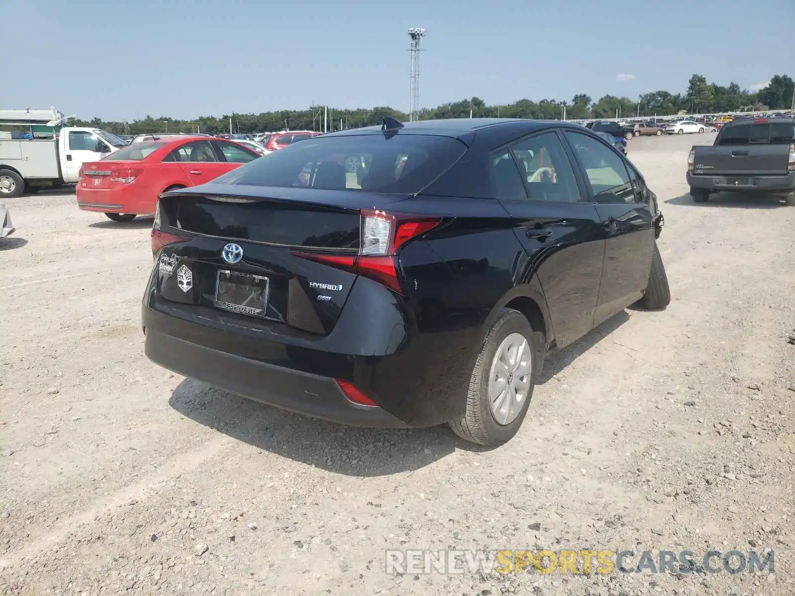 4 Photograph of a damaged car JTDKARFU5K3077520 TOYOTA PRIUS 2019