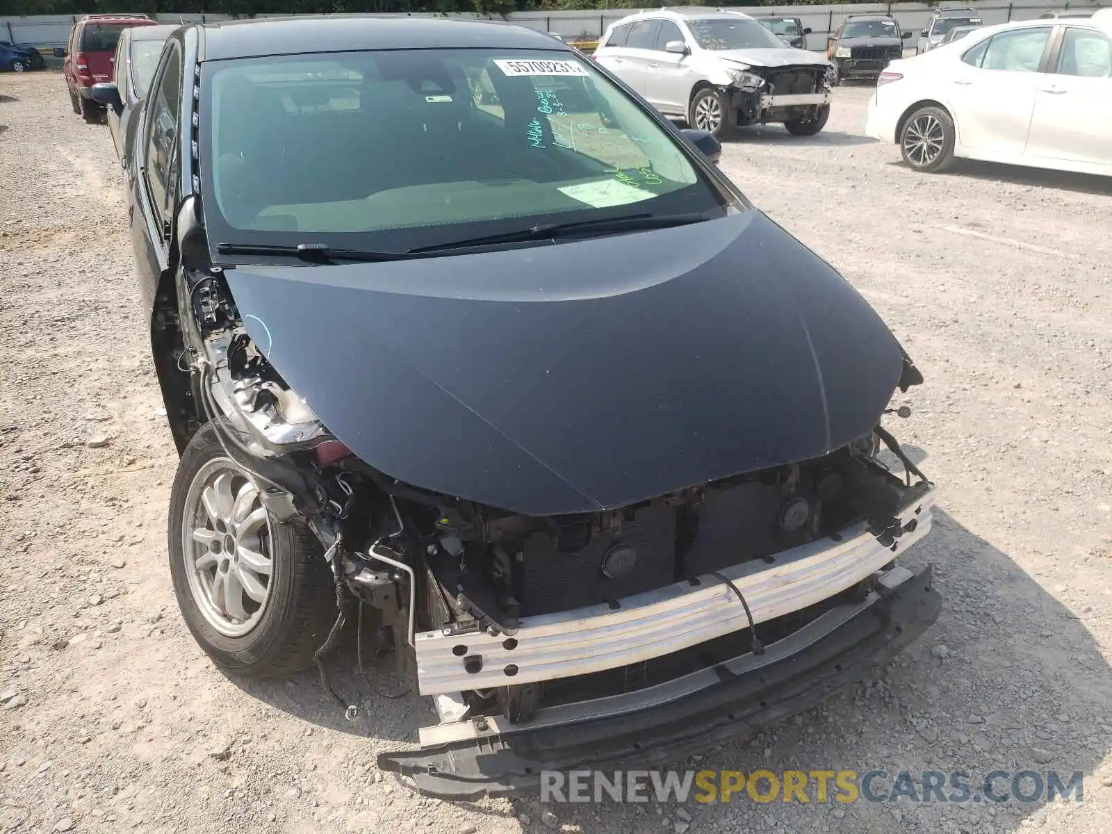 9 Photograph of a damaged car JTDKARFU5K3077520 TOYOTA PRIUS 2019