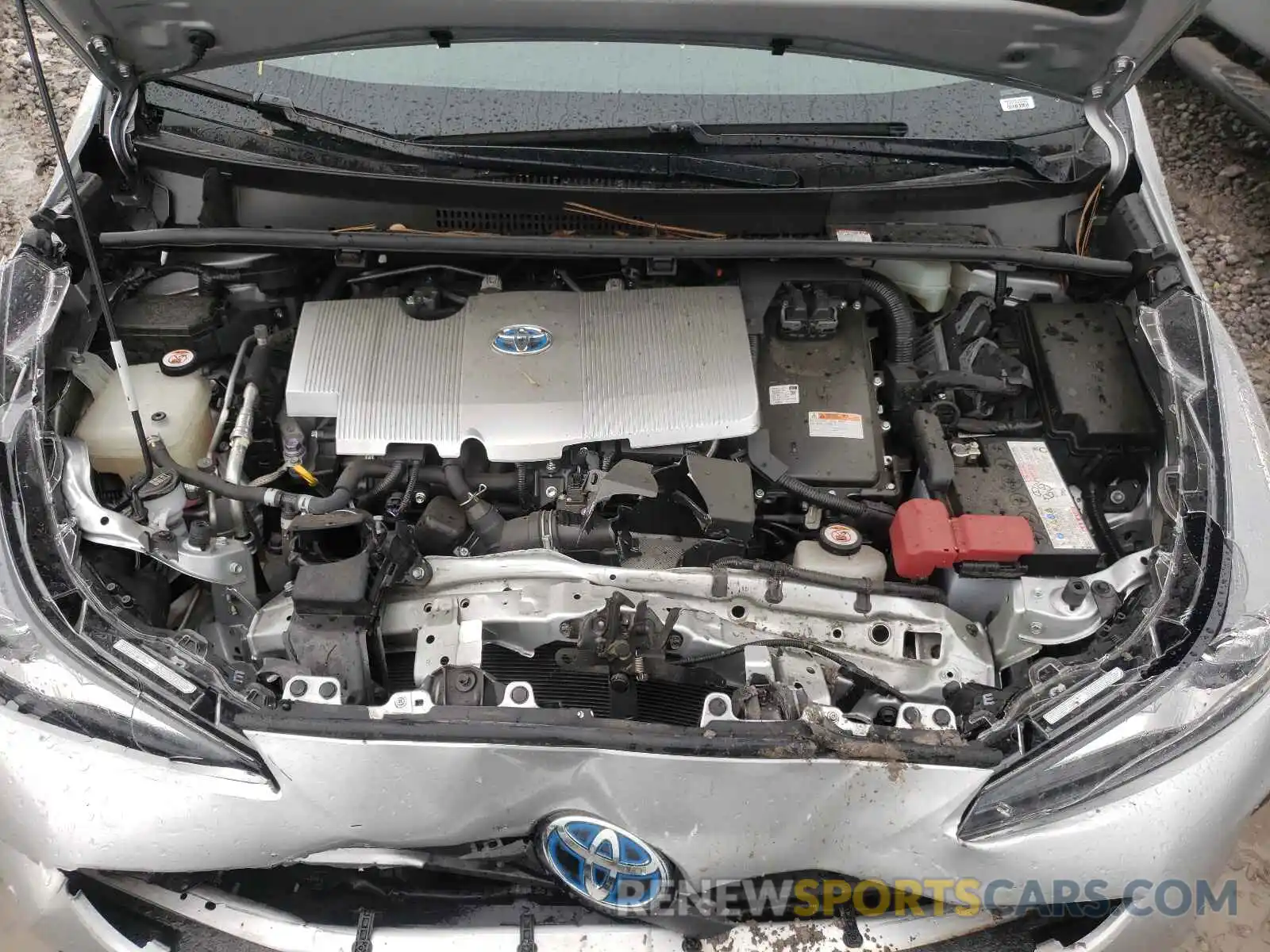 7 Фотография поврежденного автомобиля JTDKARFU5K3077694 TOYOTA PRIUS 2019