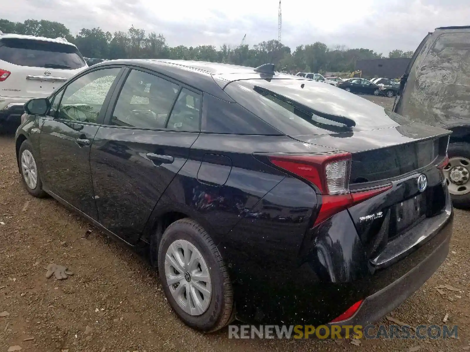 3 Photograph of a damaged car JTDKARFU5K3078246 TOYOTA PRIUS 2019