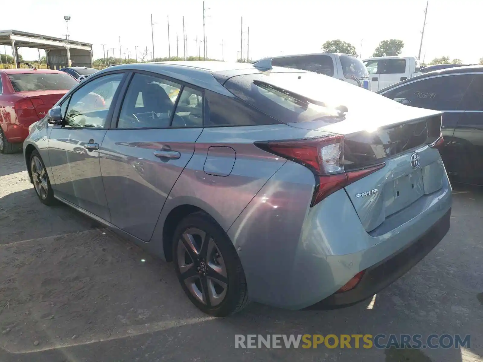 3 Photograph of a damaged car JTDKARFU5K3081504 TOYOTA PRIUS 2019