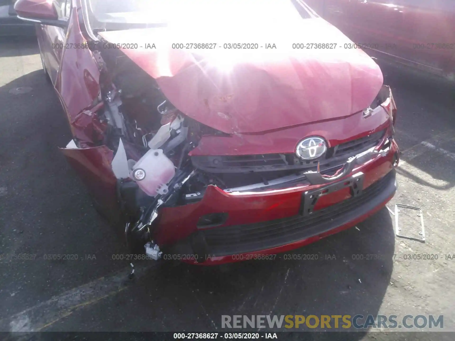 6 Photograph of a damaged car JTDKARFU5K3082667 TOYOTA PRIUS 2019