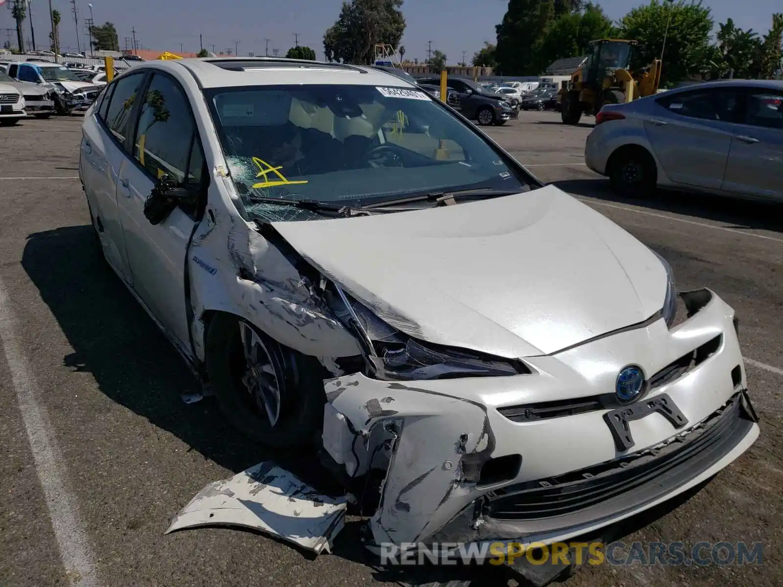 9 Photograph of a damaged car JTDKARFU5K3085567 TOYOTA PRIUS 2019