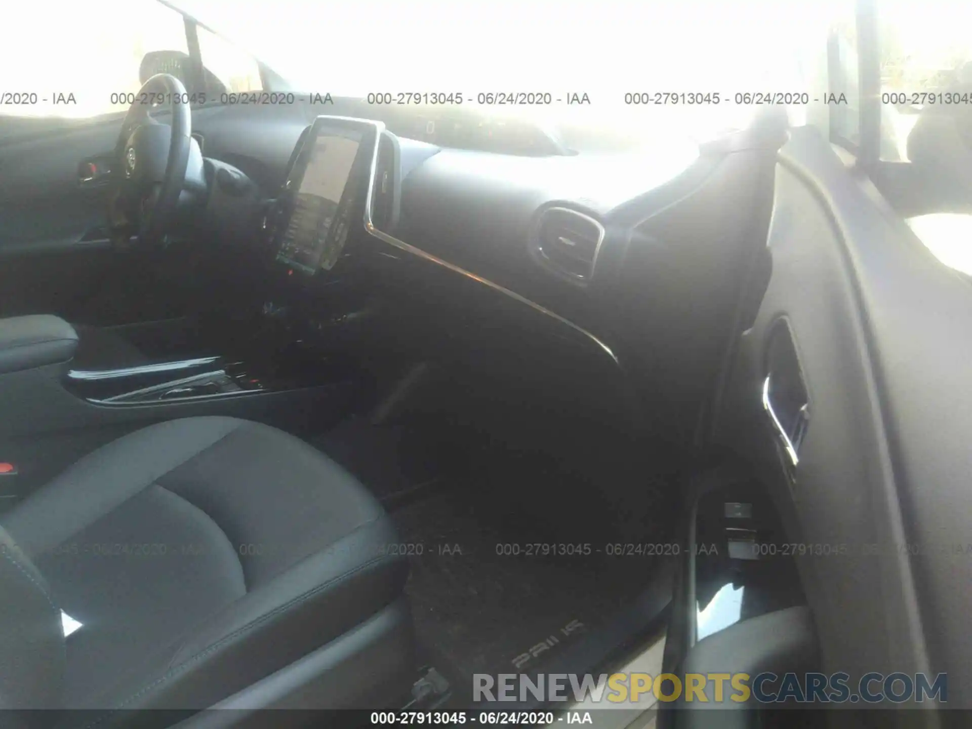 5 Photograph of a damaged car JTDKARFU5K3086136 TOYOTA PRIUS 2019