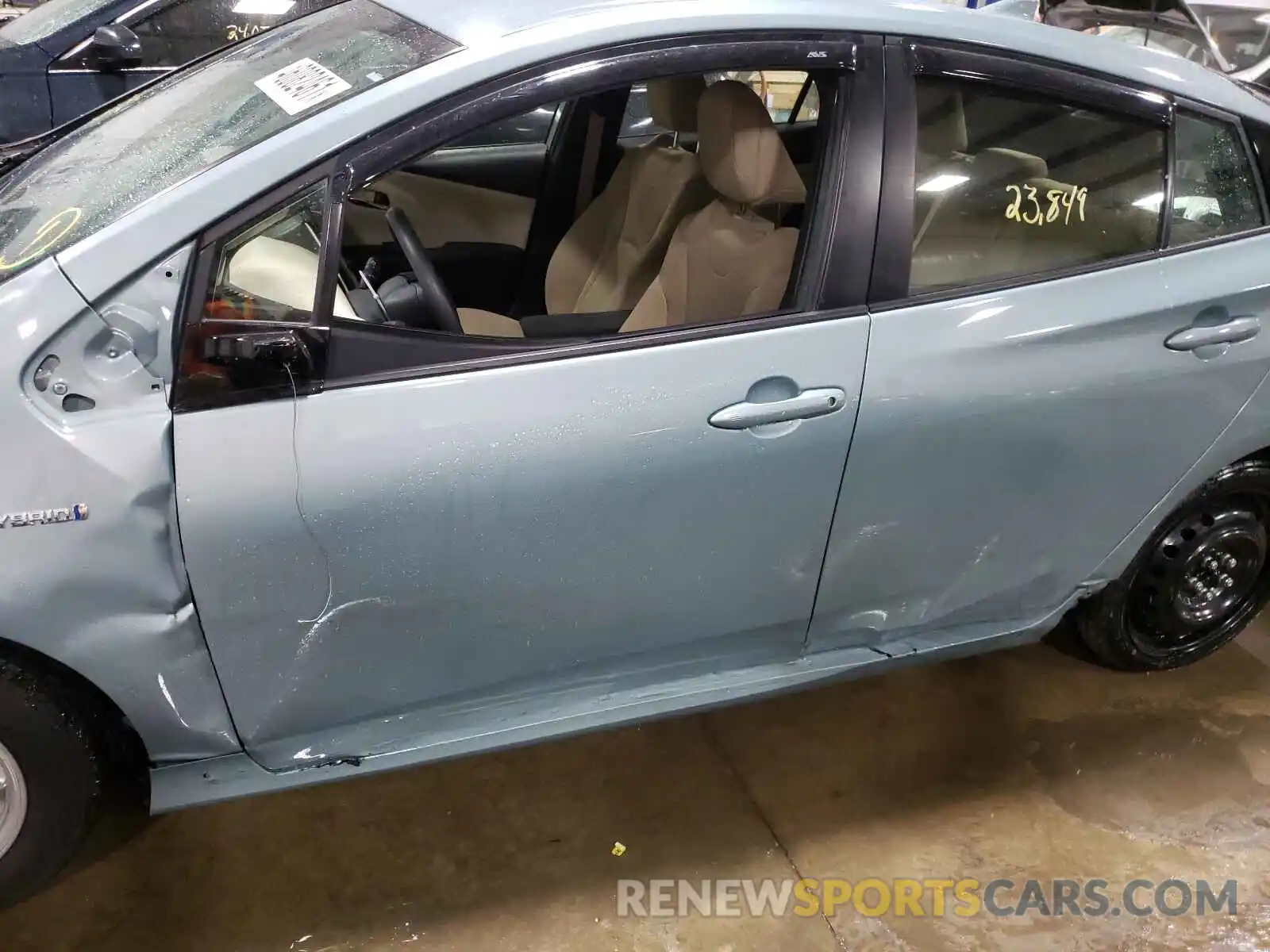 9 Photograph of a damaged car JTDKARFU5K3086556 TOYOTA PRIUS 2019