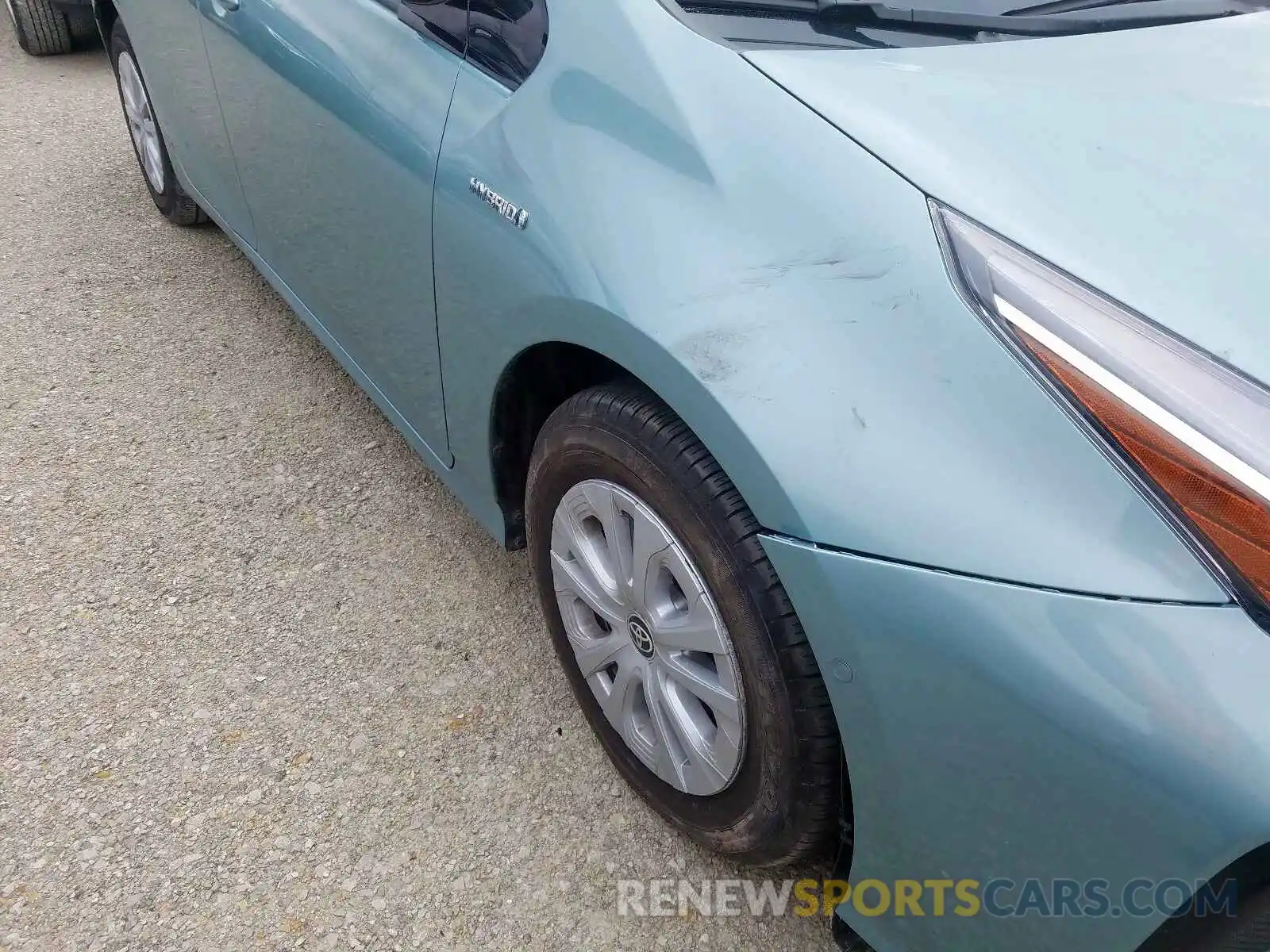 9 Photograph of a damaged car JTDKARFU5K3087612 TOYOTA PRIUS 2019