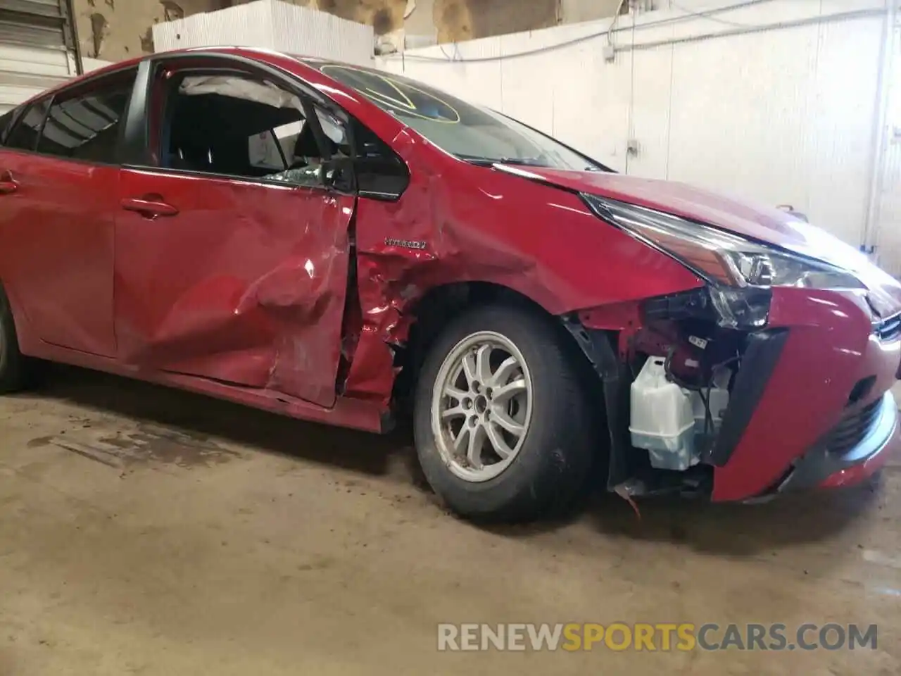 9 Photograph of a damaged car JTDKARFU5K3089182 TOYOTA PRIUS 2019