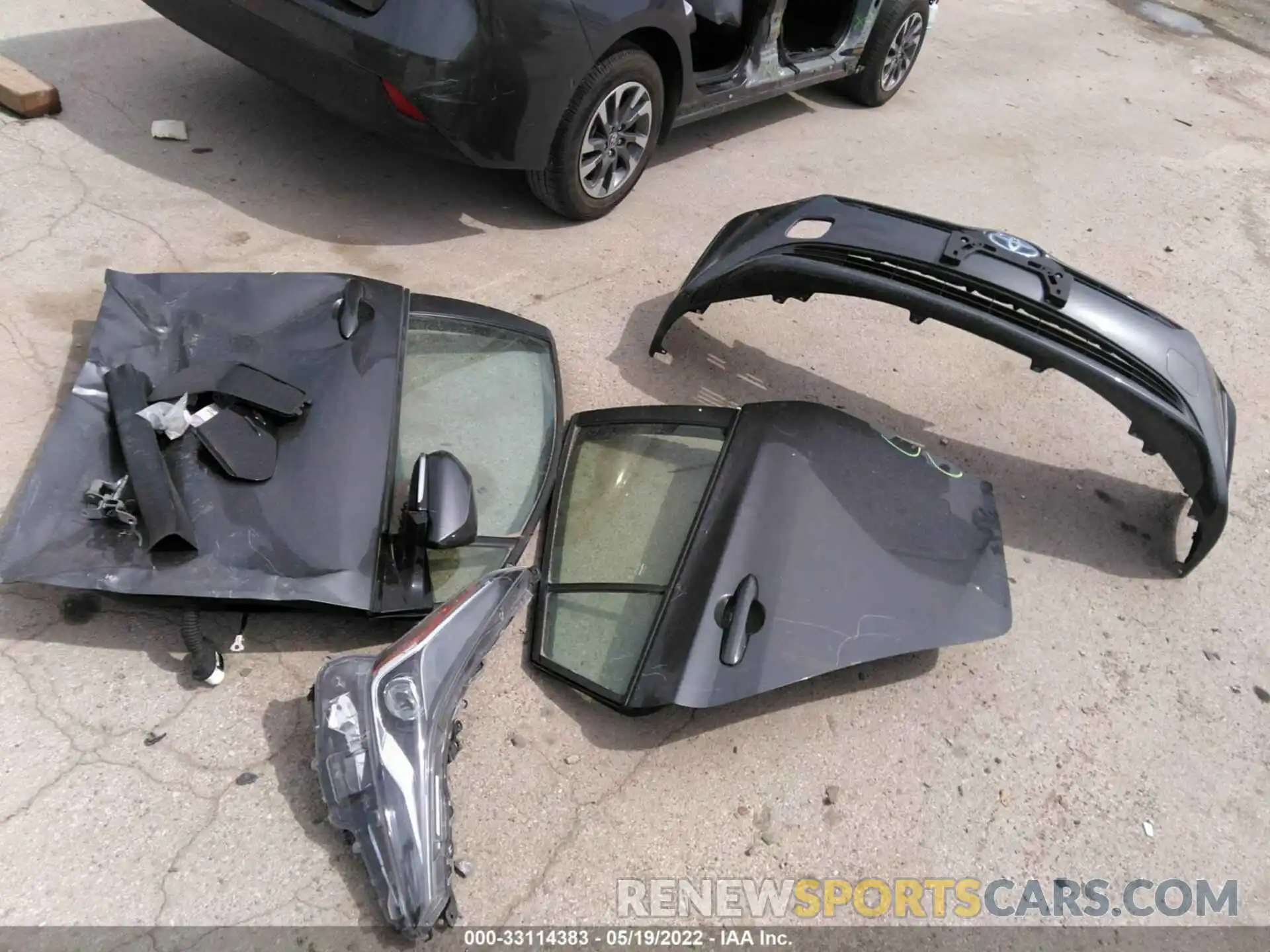 12 Photograph of a damaged car JTDKARFU5K3092356 TOYOTA PRIUS 2019