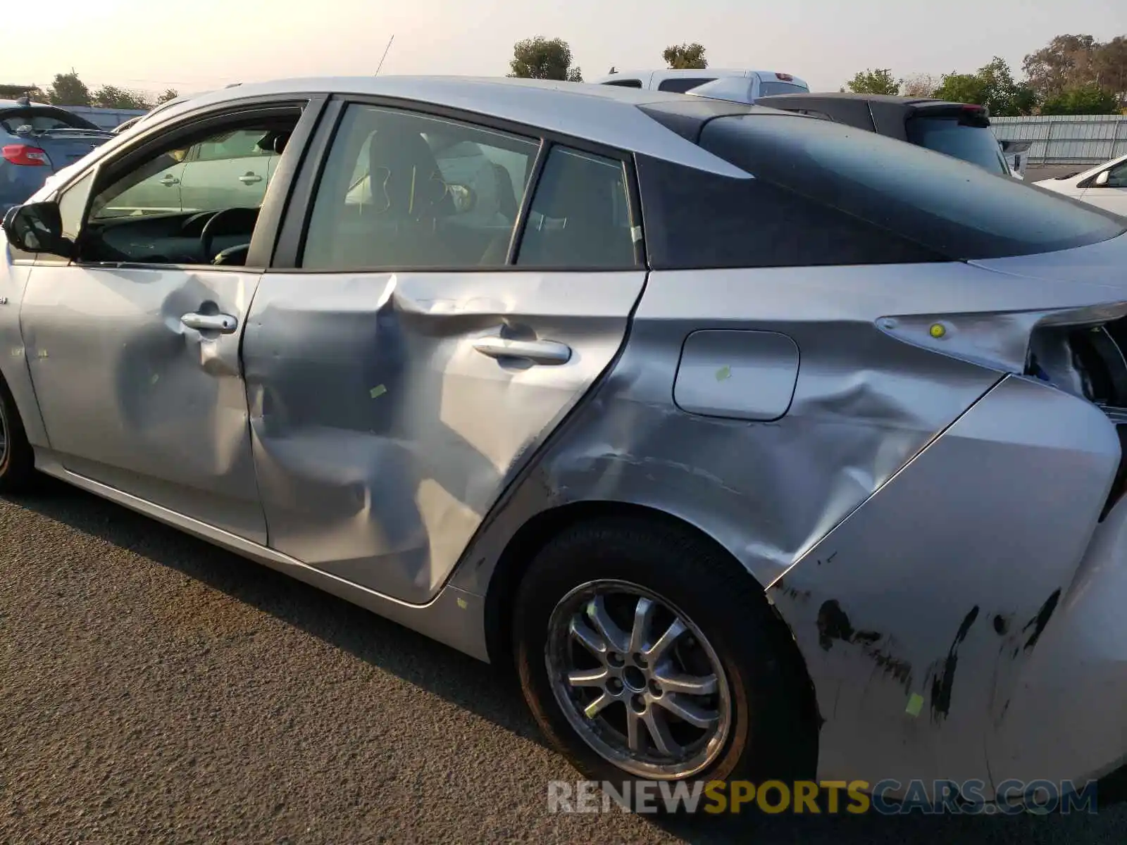 9 Photograph of a damaged car JTDKARFU5K3092955 TOYOTA PRIUS 2019