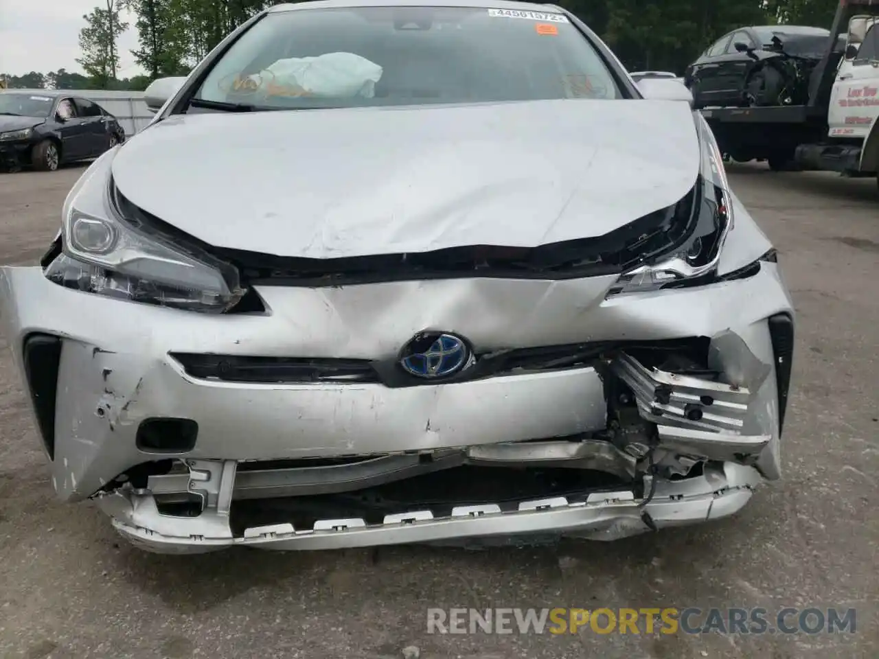 9 Photograph of a damaged car JTDKARFU5K3095287 TOYOTA PRIUS 2019