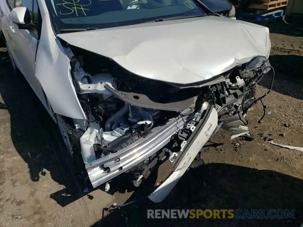 9 Photograph of a damaged car JTDKARFU5K3096388 TOYOTA PRIUS 2019