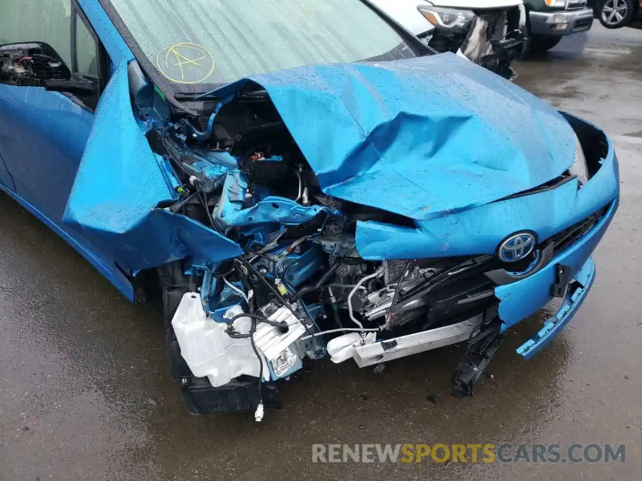 9 Photograph of a damaged car JTDKARFU5K3099467 TOYOTA PRIUS 2019