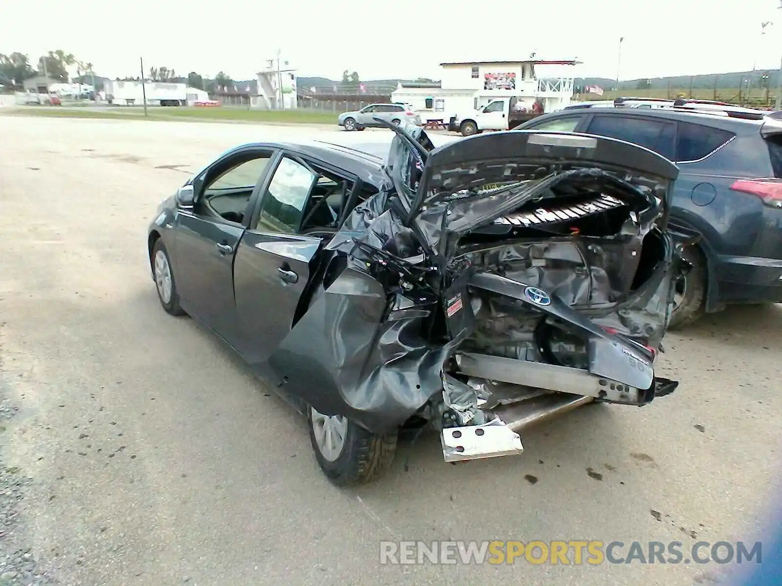 3 Photograph of a damaged car JTDKARFU5K3100634 TOYOTA PRIUS 2019