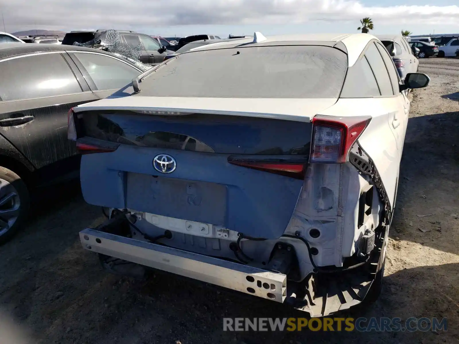 9 Photograph of a damaged car JTDKARFU5K3100715 TOYOTA PRIUS 2019