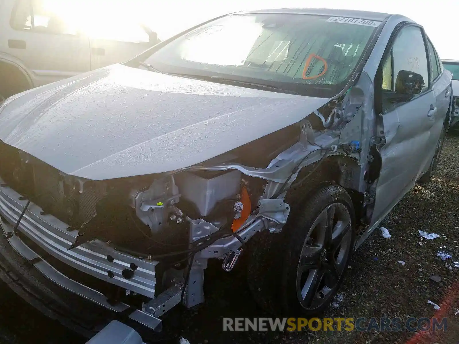 9 Photograph of a damaged car JTDKARFU5K3101895 TOYOTA PRIUS 2019