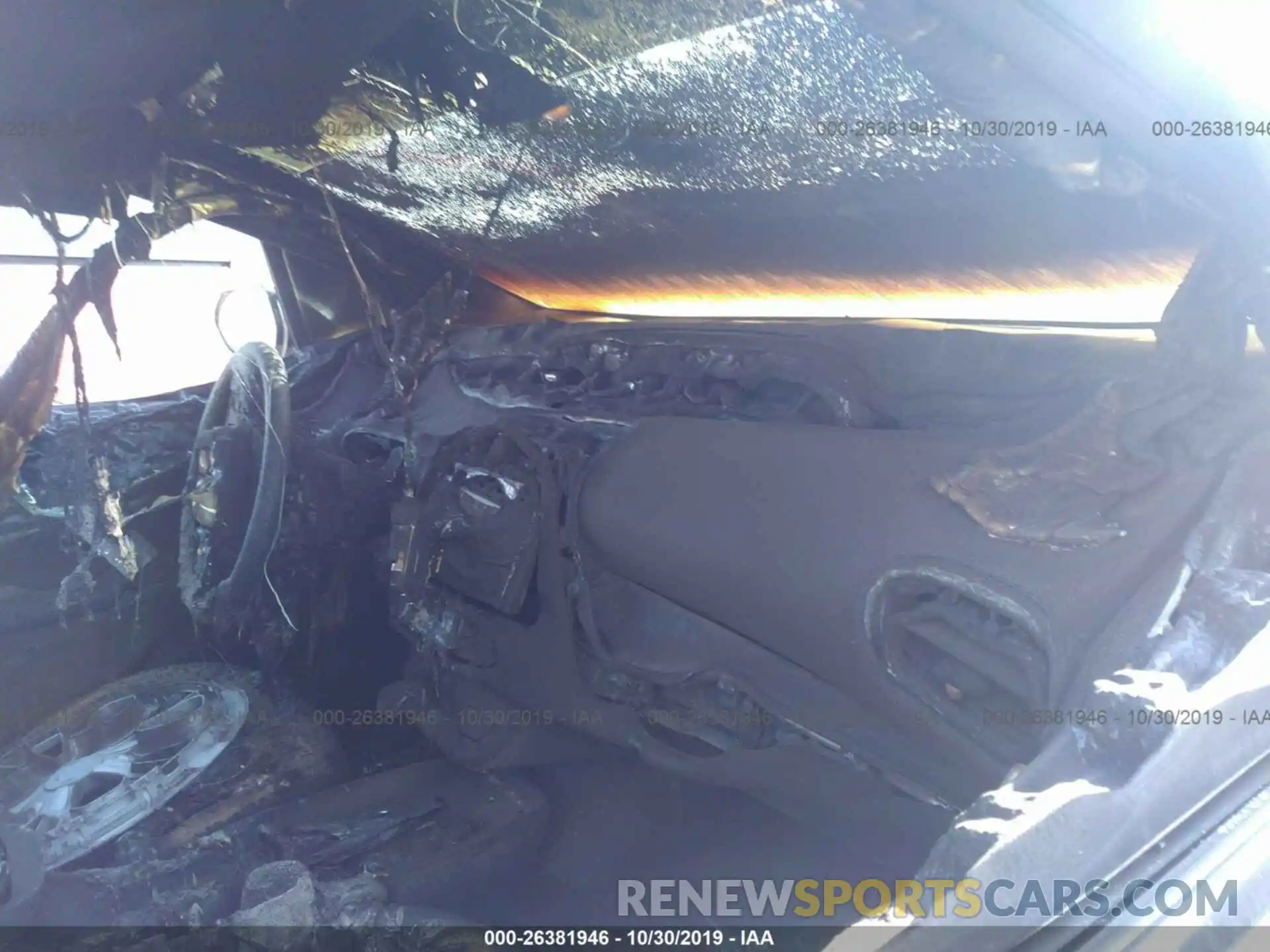 5 Photograph of a damaged car JTDKARFU6K3074643 TOYOTA PRIUS 2019