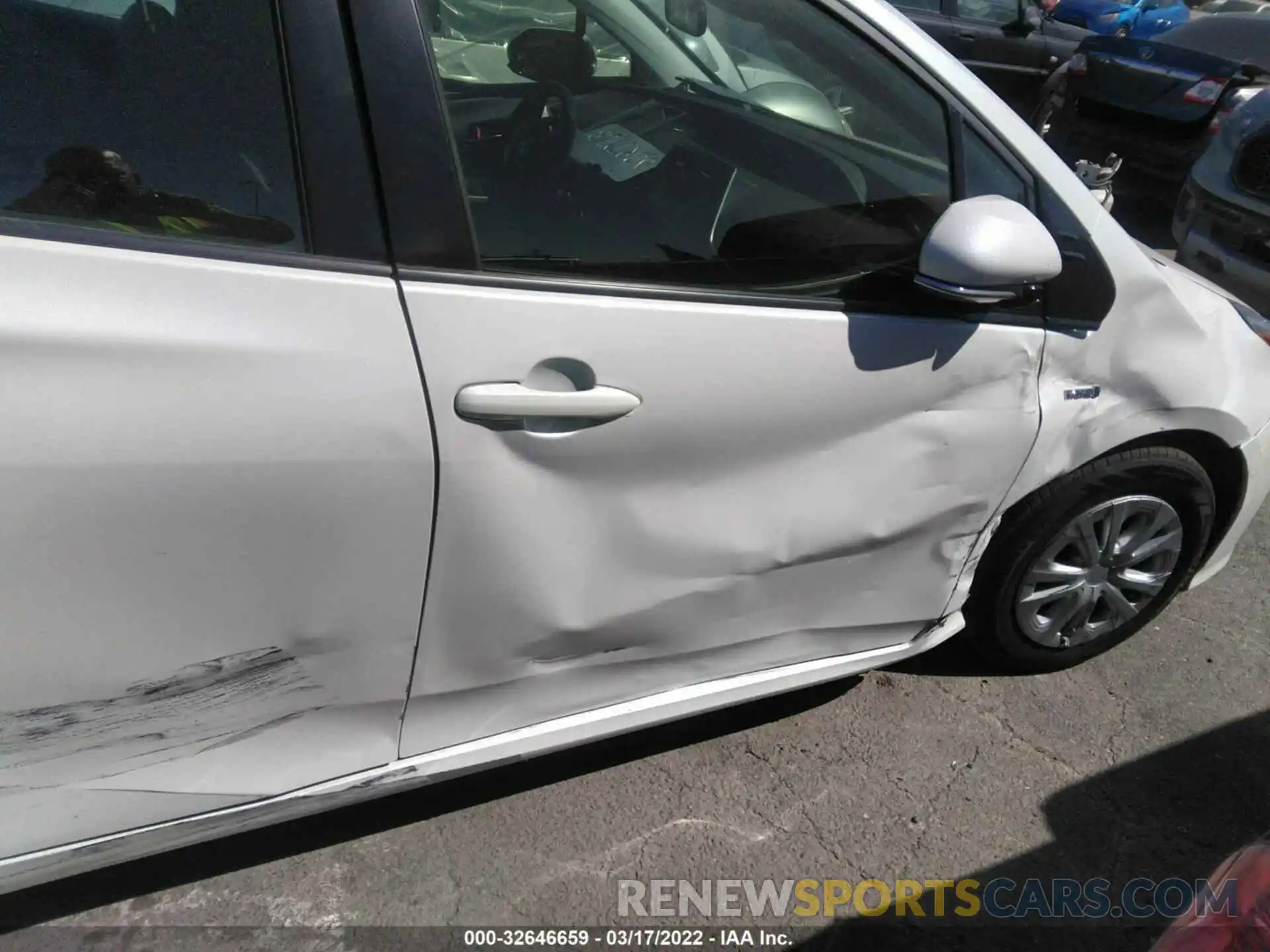 6 Photograph of a damaged car JTDKARFU6K3075162 TOYOTA PRIUS 2019