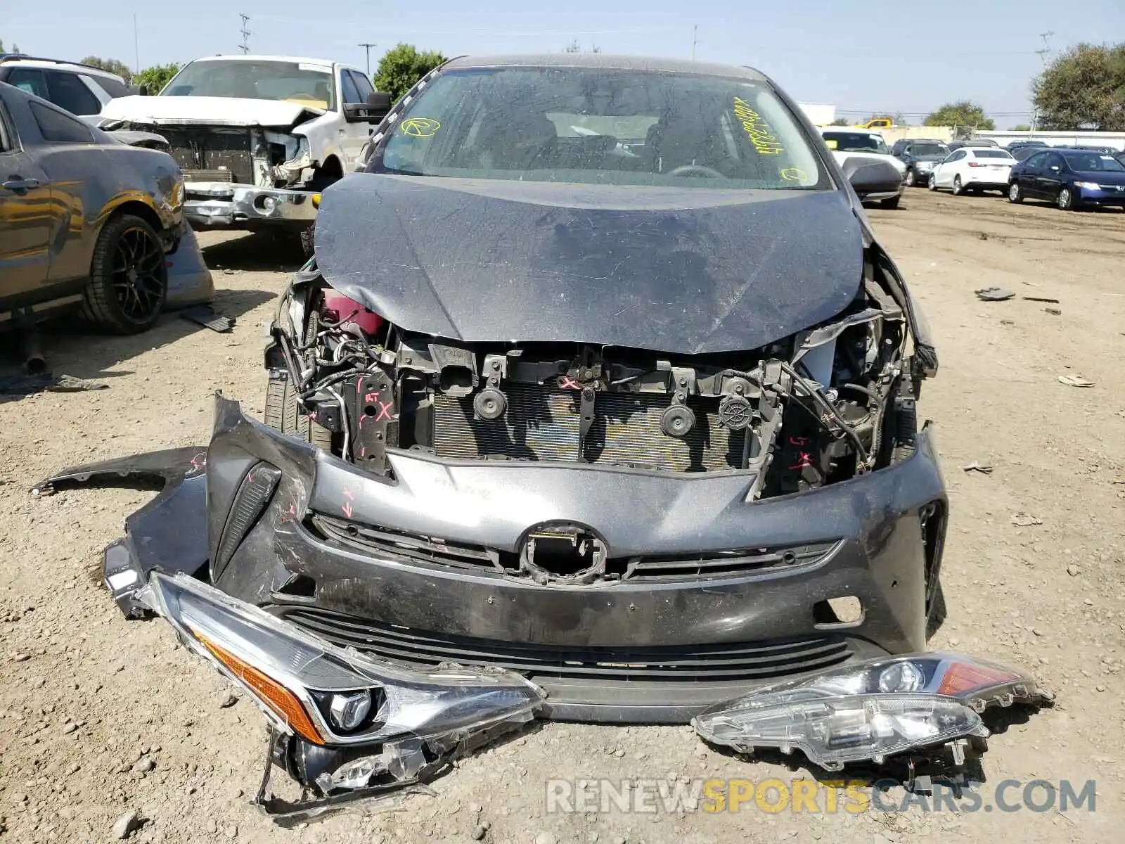 9 Photograph of a damaged car JTDKARFU6K3078613 TOYOTA PRIUS 2019