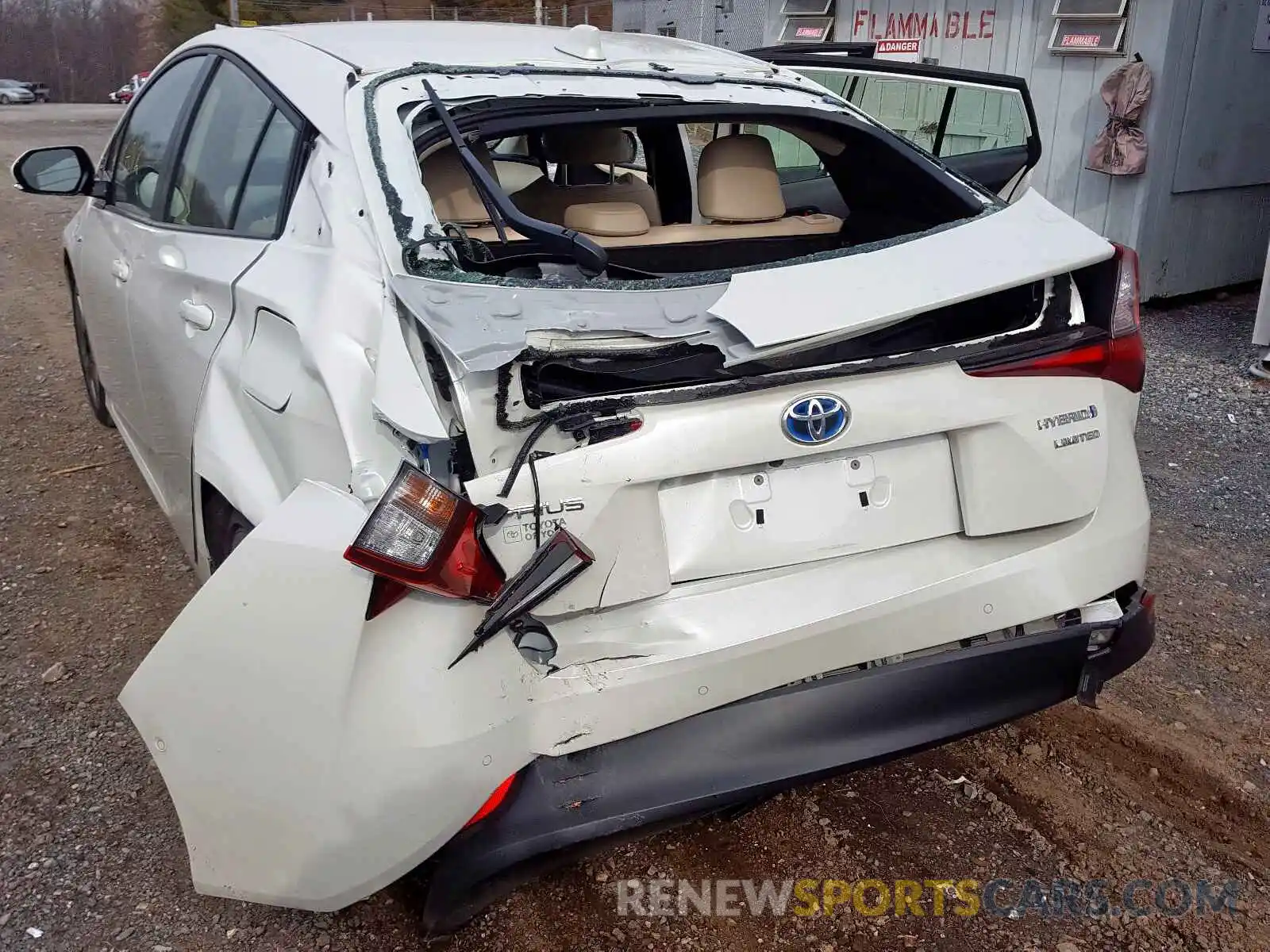 9 Photograph of a damaged car JTDKARFU6K3078899 TOYOTA PRIUS 2019